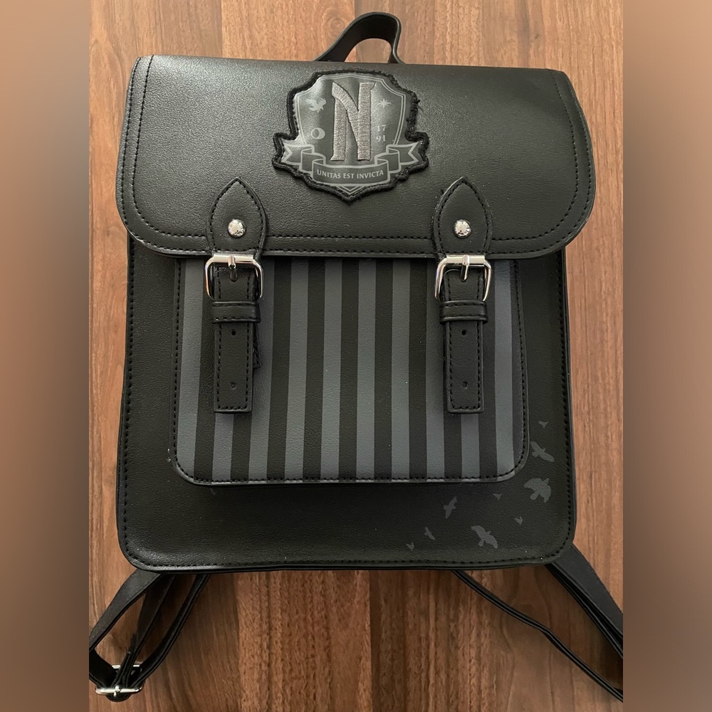 Wednesday Addams backpack